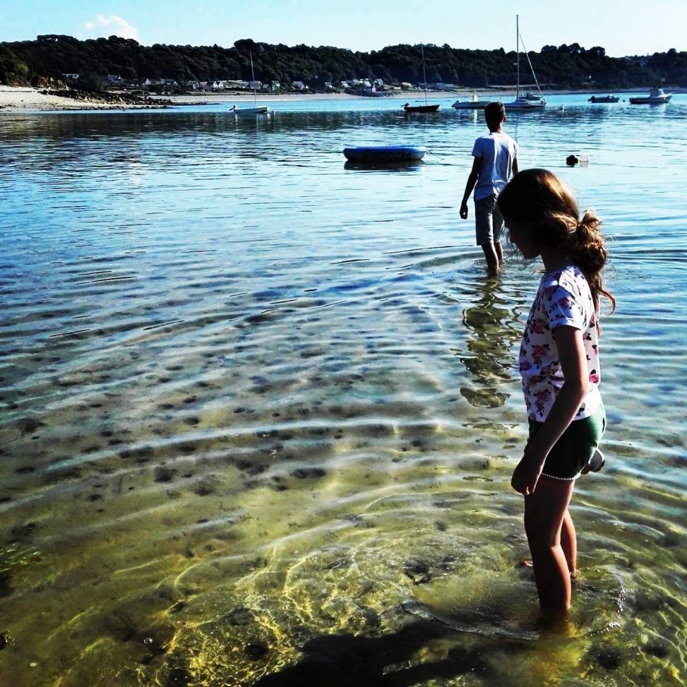 Bretagne, met je voeten in het water