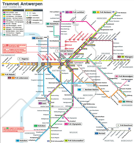 tramplan Antwerpen november 2022