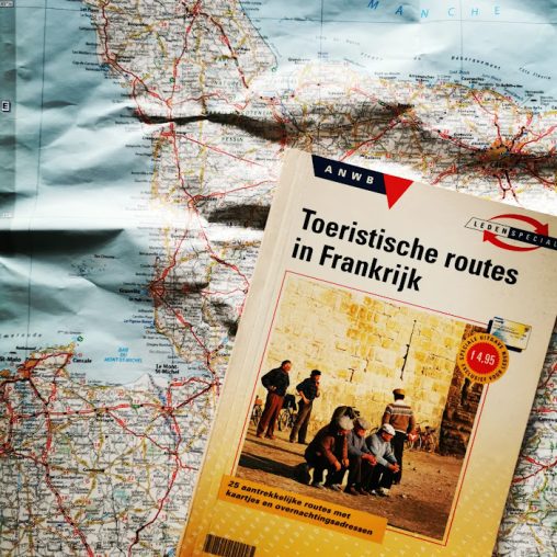 ANWB boekje uit 1995 - 25 Toeristische routes in Frankrijk