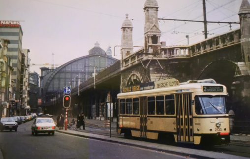 Simonsstraat Antwerpen lijn 2 anno 1980.