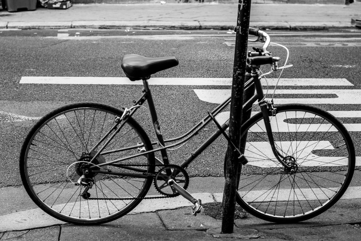fiets in Parijs