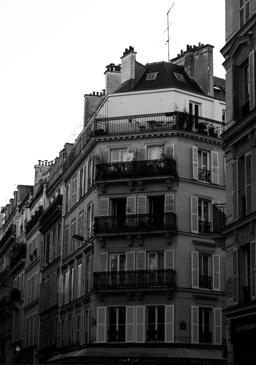 lijnenspel appartementen in Parijs